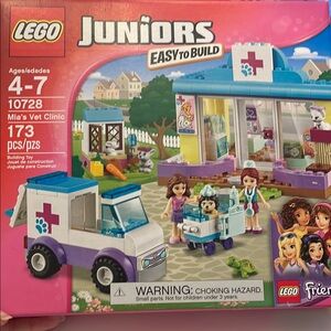 Lego Purple and White Building Set for Creative Play